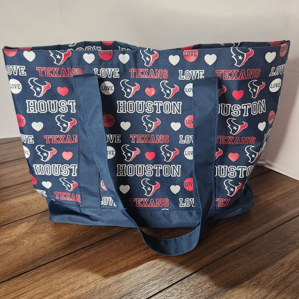 Forever Houston Graphic Tote Bag 19"W 14"D